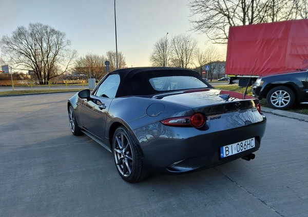 Mazda MX-5 cena 68900 przebieg: 93000, rok produkcji 2015 z Białystok małe 137